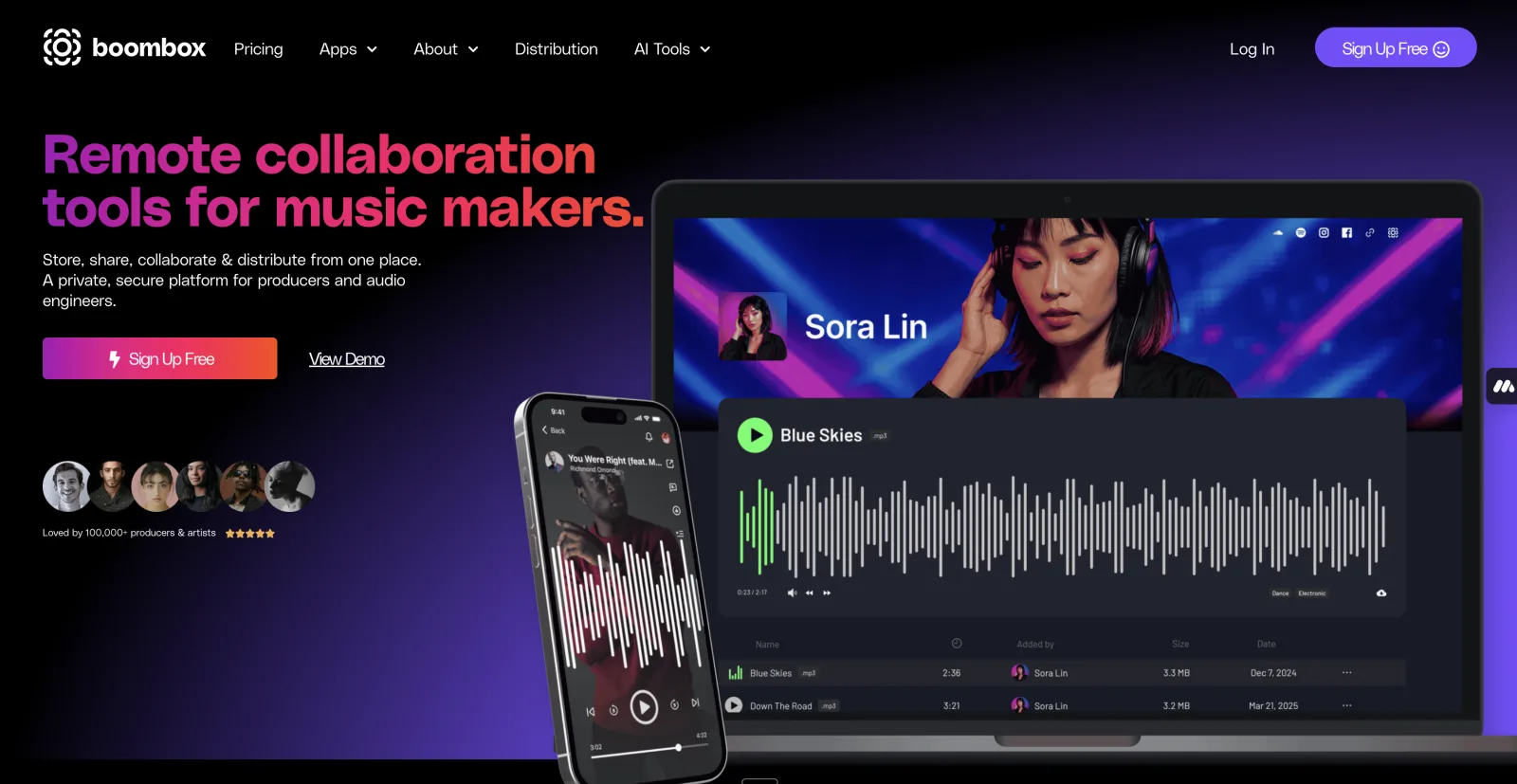 Boombox — Music Collaboration